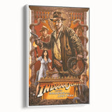 Retro Indiana Jones Raiders of the Lost Ark Poster Art - Vintage Prints