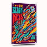 The Black Keys Concert Poster Art – Psychedelic Rock Wall Decor