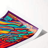 The Black Keys Concert Poster Art – Psychedelic Rock Wall Decor