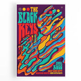 The Black Keys Concert Poster Art – Psychedelic Rock Wall Decor
