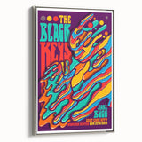 The Black Keys Concert Poster Art – Psychedelic Rock Wall Decor