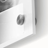 Adorable Pony Bathroom Wall Art - Modern Black and White Decor