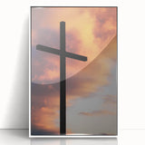 Art deco poster of spring season in pastel colors on a white acrylic frame, ideal for nursery wall art.