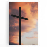 Black and white large art print of spring trees on stretched canvas, ideal for kitchen wall art.