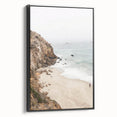 Black and white landscape art painting on framed canvas, depicting a summer scene, ideal for bedroom wall decor.
