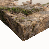 Large art canvas featuring a black and white landscape painting, ideal for bedroom wall decor.