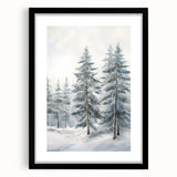 Abstract art print featuring textured layers in vibrant winter hues on an extra large canvas, suitable for living room decor.