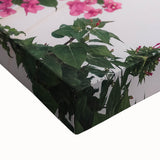 Large art depicting a black and white landscape painting on stretched canvas, suitable for bedroom wall decor.