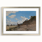 The Beach at Honfleur: Claude Monet's Impressionist Seascape Art