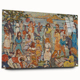 The Beach: Maurice Prendergast's Vibrant Post-Impressionist Art