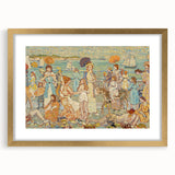 The Beach No. 3: Maurice Prendergast's Vibrant Post-Impressionist Art