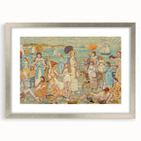 The Beach No. 3: Maurice Prendergast's Vibrant Post-Impressionist Art