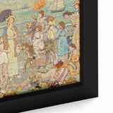 The Beach No. 3: Maurice Prendergast's Vibrant Post-Impressionist Art