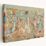 The Beach No. 3: Maurice Prendergast's Vibrant Post-Impressionist Art