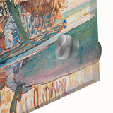 Farm near Duivendrecht" Modern Wall Art - Contemporary Landscape Decor