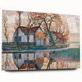 Farm near Duivendrecht" Modern Wall Art - Contemporary Landscape Decor