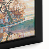 Farm near Duivendrecht" Modern Wall Art - Contemporary Landscape Decor