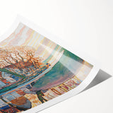 Farm near Duivendrecht" Modern Wall Art - Contemporary Landscape Decor