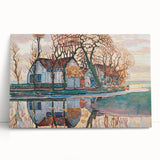 Farm near Duivendrecht" Modern Wall Art - Contemporary Landscape Decor