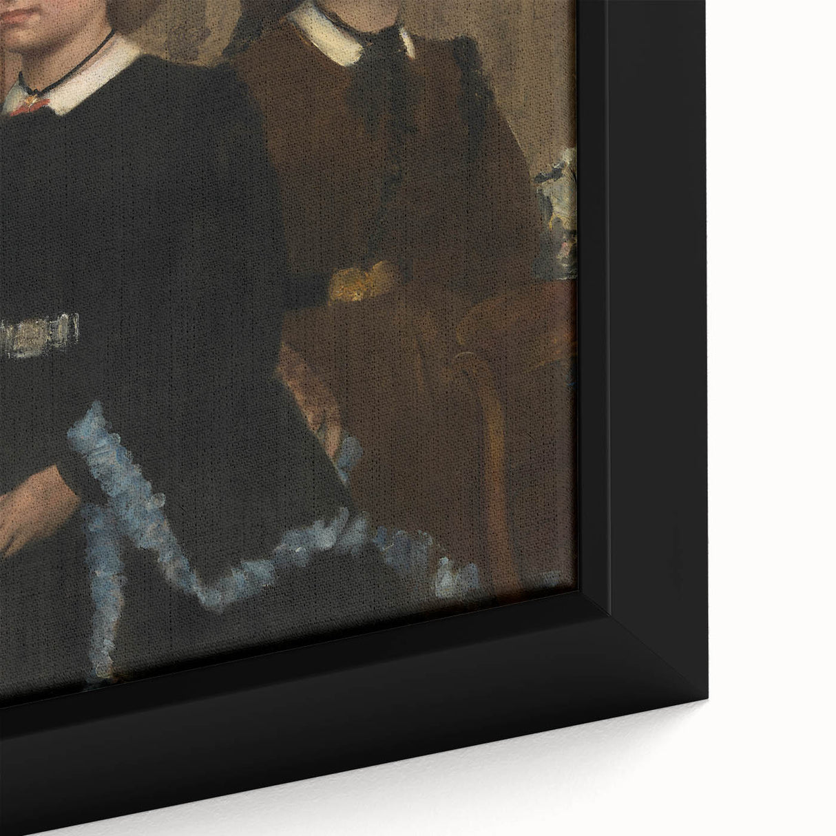 Impressionist Portrait Art - Degas' "The Bellelli Sisters" Print