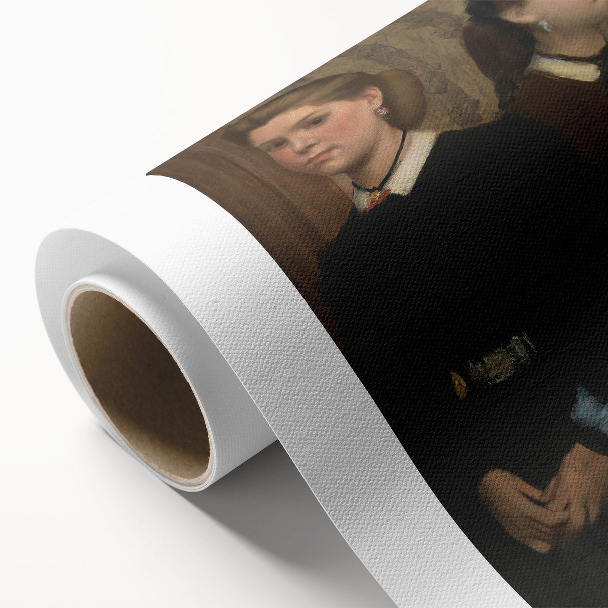 Impressionist Portrait Art - Degas' "The Bellelli Sisters" Print