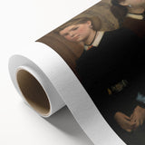 Impressionist Portrait Art - Degas' "The Bellelli Sisters" Print