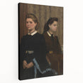 Impressionist Portrait Art - Degas' "The Bellelli Sisters" Print