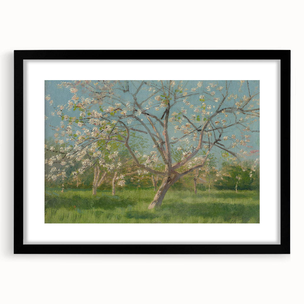 Blooming Orchard" Modern Wall Art - Contemporary Nature Decor