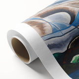 Clouds and Water" Abstract Modern Art - Contemporary Coastal Decor