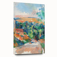 Impressionist Landscape Art - Cézanne's "The Bend in the Road" Print