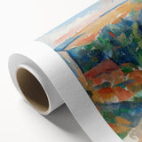 Impressionist Landscape Art - Cézanne's "The Bend in the Road" Print