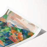 Impressionist Landscape Art - Cézanne's "The Bend in the Road" Print
