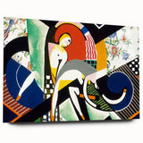 The Thundershower" Abstract Modern Art - Bold Contemporary Decor