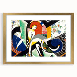 The Thundershower" Abstract Modern Art - Bold Contemporary Decor