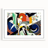 The Thundershower" Abstract Modern Art - Bold Contemporary Decor