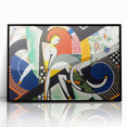 The Thundershower" Abstract Modern Art - Bold Contemporary Decor