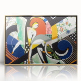 The Thundershower" Abstract Modern Art - Bold Contemporary Decor