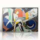 The Thundershower" Abstract Modern Art - Bold Contemporary Decor