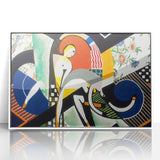 The Thundershower" Abstract Modern Art - Bold Contemporary Decor