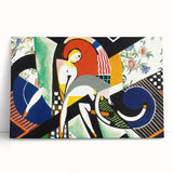 The Thundershower" Abstract Modern Art - Bold Contemporary Decor