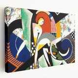 The Thundershower" Abstract Modern Art - Bold Contemporary Decor