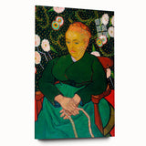 Impressionist Portrait Art - Van Gogh's "The Berceuse" Print