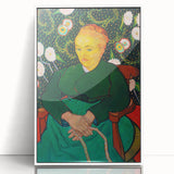 Impressionist Portrait Art - Van Gogh's "The Berceuse" Print