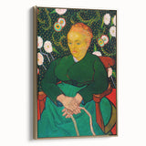 Impressionist Portrait Art - Van Gogh's "The Berceuse" Print