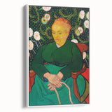 Impressionist Portrait Art - Van Gogh's "The Berceuse" Print