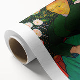 Impressionist Portrait Art - Van Gogh's "The Berceuse" Print