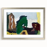 Foot of Lake" Abstract Modern Art - Contemporary Minimalist Decor