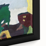 Foot of Lake" Abstract Modern Art - Contemporary Minimalist Decor