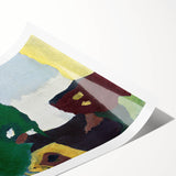 Foot of Lake" Abstract Modern Art - Contemporary Minimalist Decor