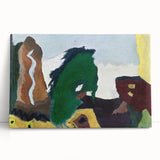 Foot of Lake" Abstract Modern Art - Contemporary Minimalist Decor